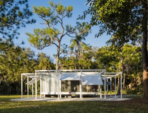 Nhà khách Walker ở Palm Springs California của Kiến trúc sư Paul Rudolph