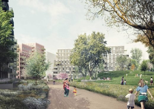 Vườn Robin Hood của kiến trúc sư Haworth Tompkins London