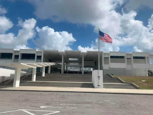 Sarasota High School building design by Paul Rudolph architect