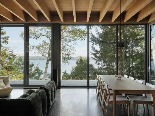 Ngôi nhà đối dốc Potton Quebec