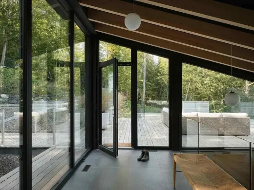 Ngôi nhà đối dốc Potton Quebec