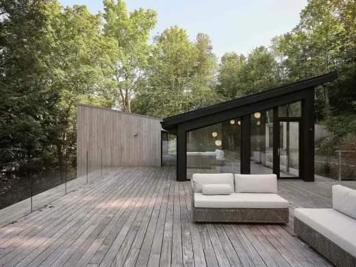 Nhà Chống Dốc Potton Quebec Canada