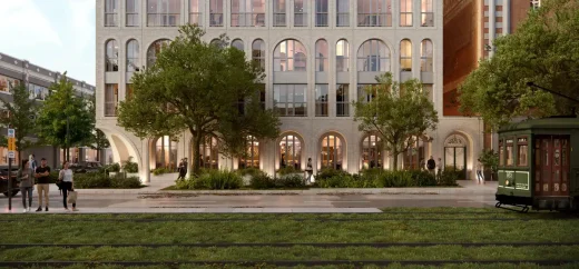 Thiết kế tòa nhà khách sạn Warbler Hotel New Orleans