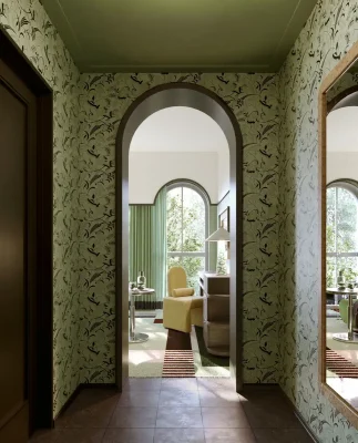 Thiết kế nội thất phòng khách sạn Warbler Hotel New Orleans
