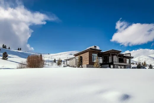 Kiến trúc Nhà Mây Trắng Idaho Hoa Kỳ