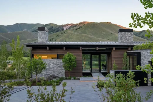 Thiết kế nhà ở White Clouds House Idaho USA