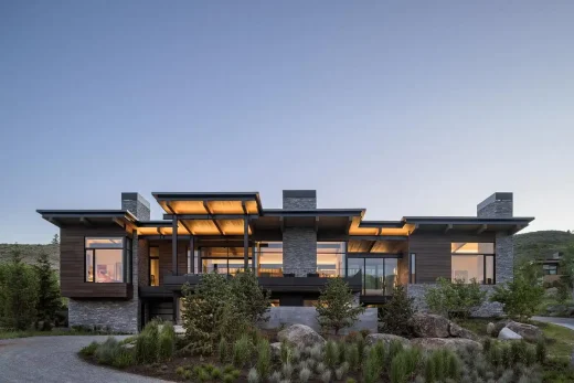 Thiết kế nhà ở White Clouds House Idaho USA