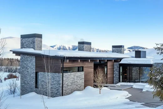 Thiết kế nhà ở White Clouds House Idaho USA