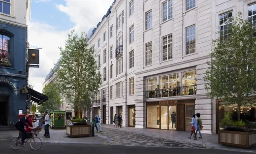 21-29 Glasshouse Street Dự án Crown Estate West End