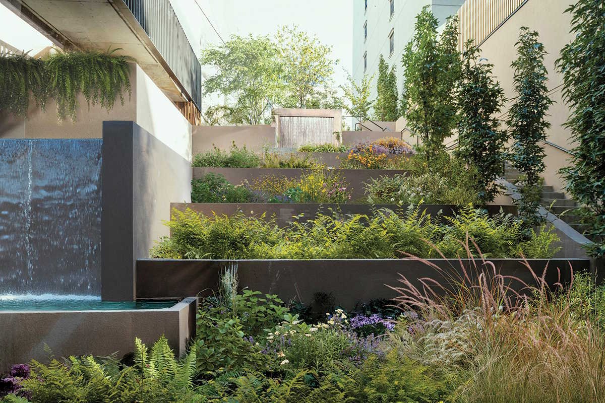 Vườn bậc thang phức hợp Bergen