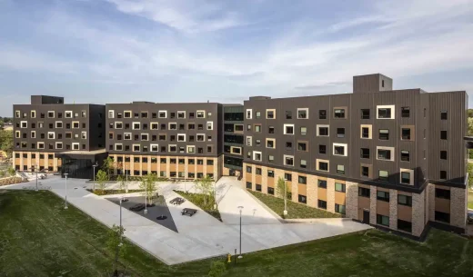 Cơ sở nhà ở sinh viên Arcadia Flats tại Đại học Western Michigan ở Kalamazoo