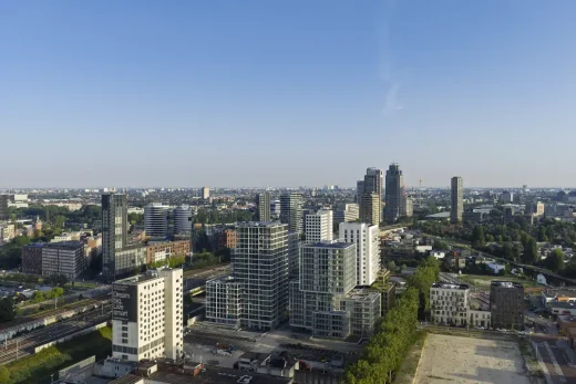 Thiết kế tòa nhà Bajes Kwartier Amsterdam của OMA