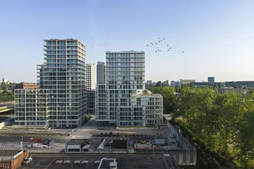 Thiết kế tòa nhà Bajes Kwartier Amsterdam của OMA