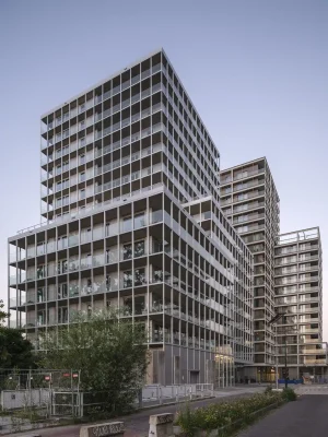 Thiết kế tòa nhà Bajes Kwartier Amsterdam của OMA