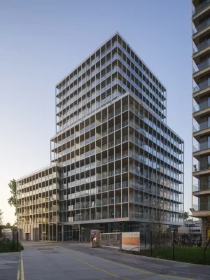 Thiết kế tòa nhà Bajes Kwartier Amsterdam của OMA