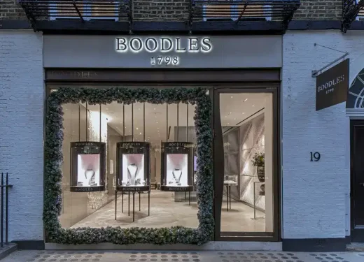 Boodles ở Mayfair: Cửa hàng Bond Street mới