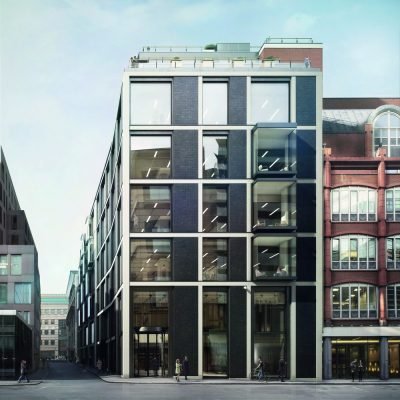 Văn phòng trên đường Fetter Lane, văn phòng ở khu trung tâm London