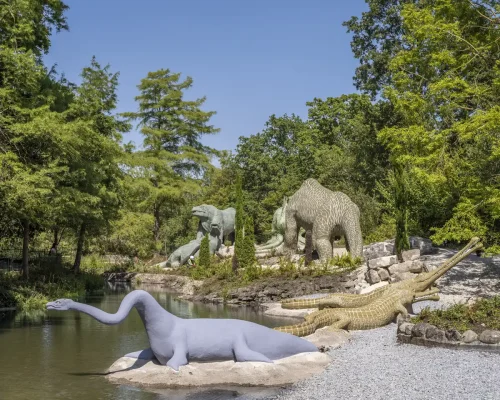 Crystal Palace Park Dinosaurs London