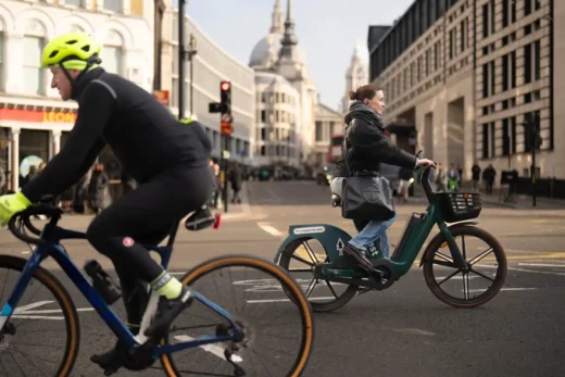 Phố công cộng Fleet Street Xe đạp London
