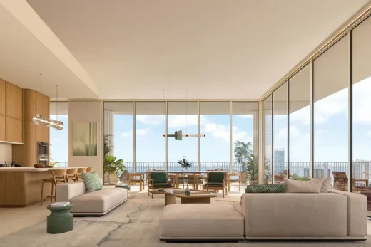 Thiết kế tòa nhà Fouquet's Hotel & Residences ở Miami