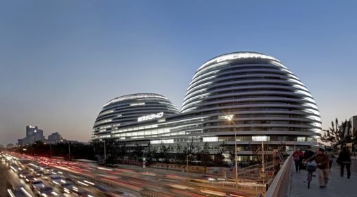 Tòa nhà Galaxy Soho Bắc Kinh của kiến ​​trúc sư Zaha Hadid