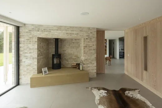 Lò sưởi nội thất bất động sản Garden House St Andrews