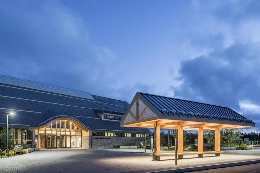 Kiến trúc của Công viên Quốc gia Gateway Center Acadia Maine Hoa Kỳ
