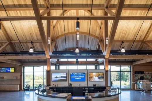 Công viên quốc gia Gateway Center Acadia Maine Hoa Kỳ