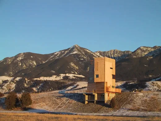 Xem Silo House / Khu dân cư Gompertz, Thung lũng Paradise, Montana