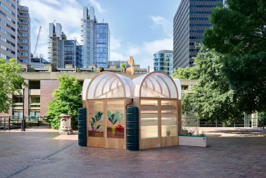 Nhà kính Pavilion Barbican London nước Anh