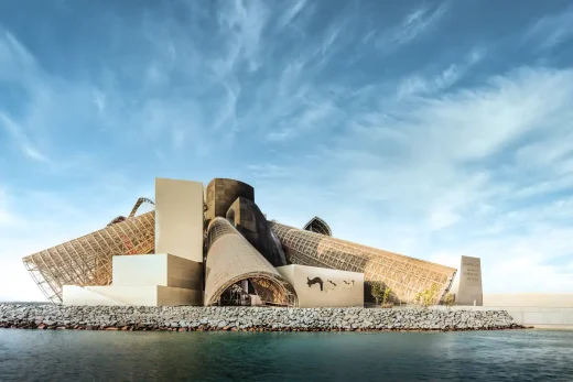 Guggenheim Abu Dhabi building, Saadiyat Island, UAE design