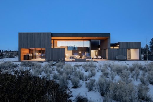 Khu dân cư sa mạc cao Bend Oregon