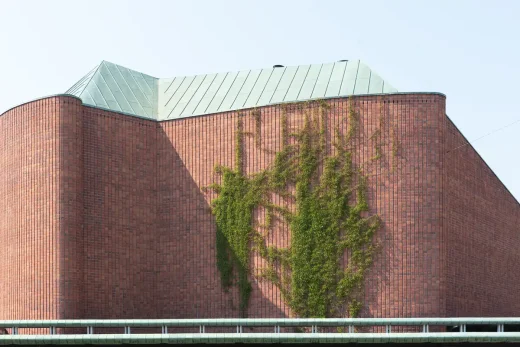 House of Culture, Helsinki, Finland building brickwork