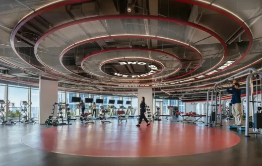 IGG Tianmeng Tower, Phúc Châu, Trung Quốc thiết kế nội thất tòa nhà