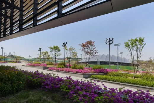Tòa nhà Trung tâm bóng đá quốc gia Hàn Quốc UNS