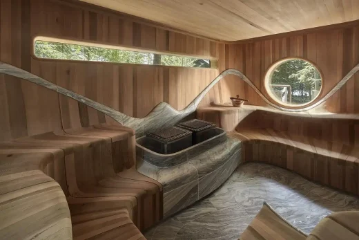 Kiến trúc Spa Đảo Muskoka Ontario Canada