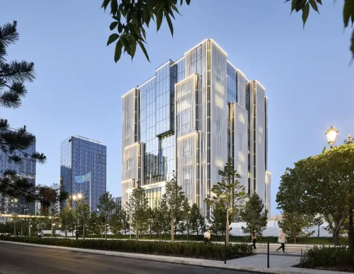 Thiết kế tòa nhà trụ sở Ngân hàng Quốc gia Cộng hòa Kazakhstan do ZHA thiết kế