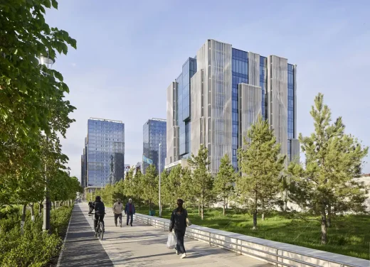 Thiết kế tòa nhà trụ sở Ngân hàng Quốc gia Cộng hòa Kazakhstan do ZHA thiết kế
