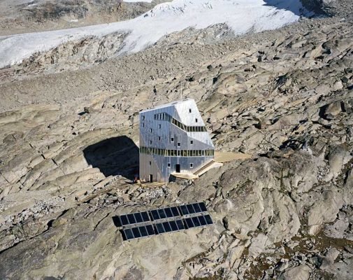 Túp lều Monte Rosa Mới