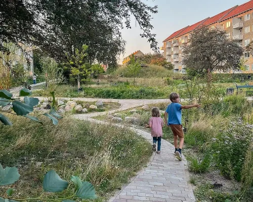 Công viên khí hậu mới Copenhagen