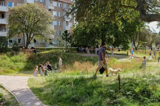 Công viên khí hậu mới Copenhagen Đan Mạch