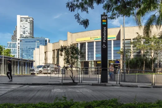 Trạm Pinheiros và Faria Lima Trang bị thêm São Paulo