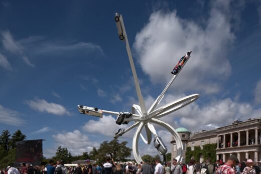Lễ hội tốc độ Goodwood điêu khắc của Porsche