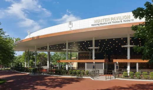 Ravinia Festival outdoor music venue, Highland Park, Illinois, USA