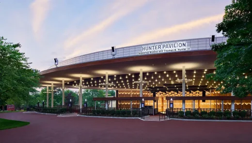 Ravinia Festival outdoor music venue, Highland Park, Illinois, USA