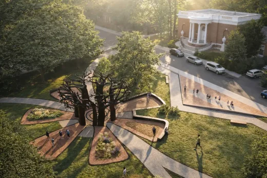 ROOTED tại Charlottesville, Dự án nghệ thuật công cộng Virginia, Hoa Kỳ