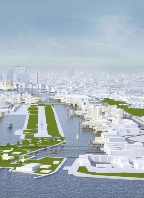 Cuộc thi thiết kế Royal Docks London của Heatherwick Studio