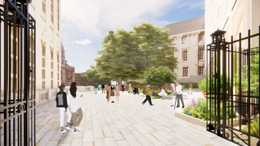 Thiết kế Spring Gardens Piazza London
