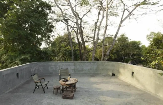 Sân Green Brutalist Grotto Yucatán Mexico