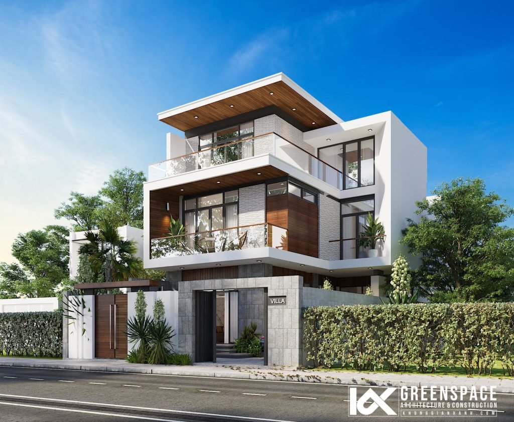 Thiết kế biệt thự đẹp Vũng Tàu - Phong cách hiện đại cá tính
